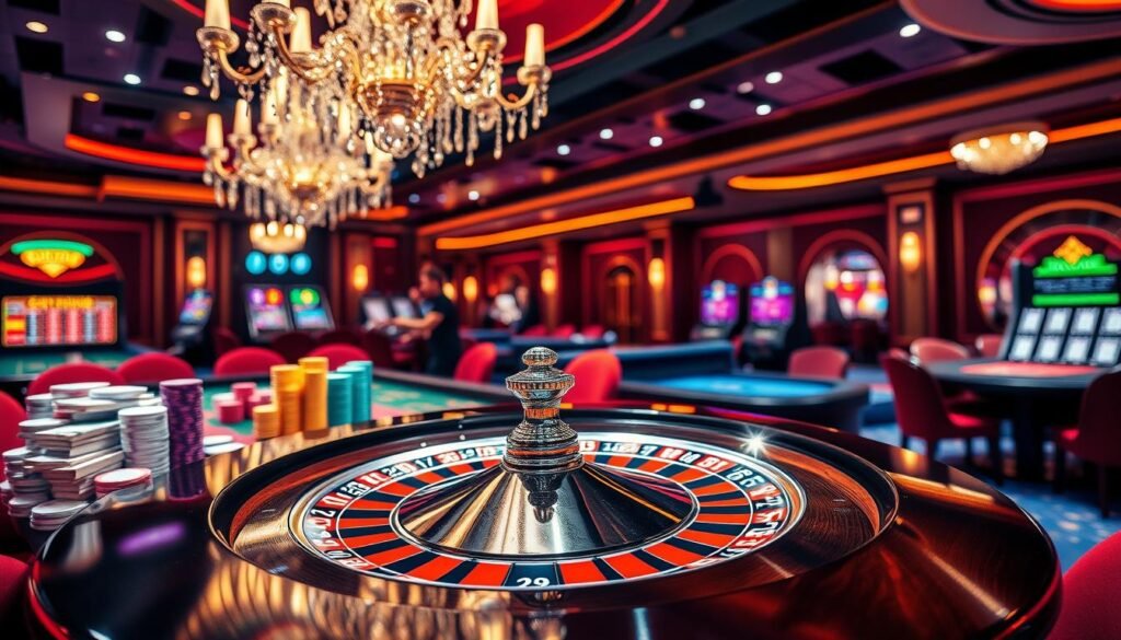 Roulette Turning Casino Game: Spin to Win Big